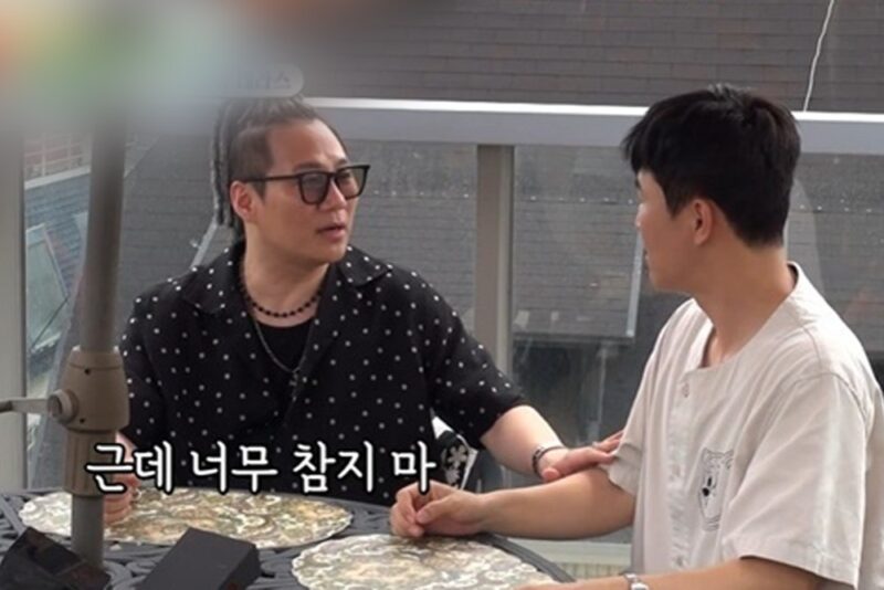 ‘돌싱’ 윤민수, 2세 준비 중인 ‘새신랑’ 김종민에…”참으면 나처럼 돼” (‘미우새’)