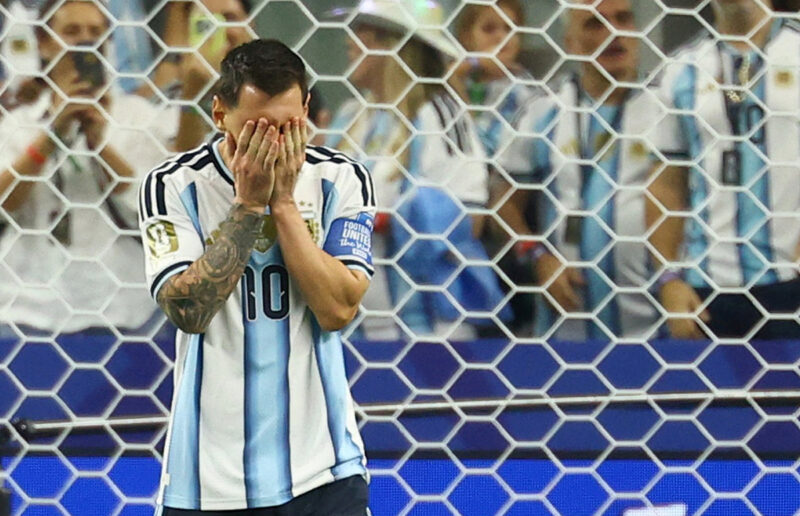 W杯最多得点記録にメッシの回答は「本当に疲れた」