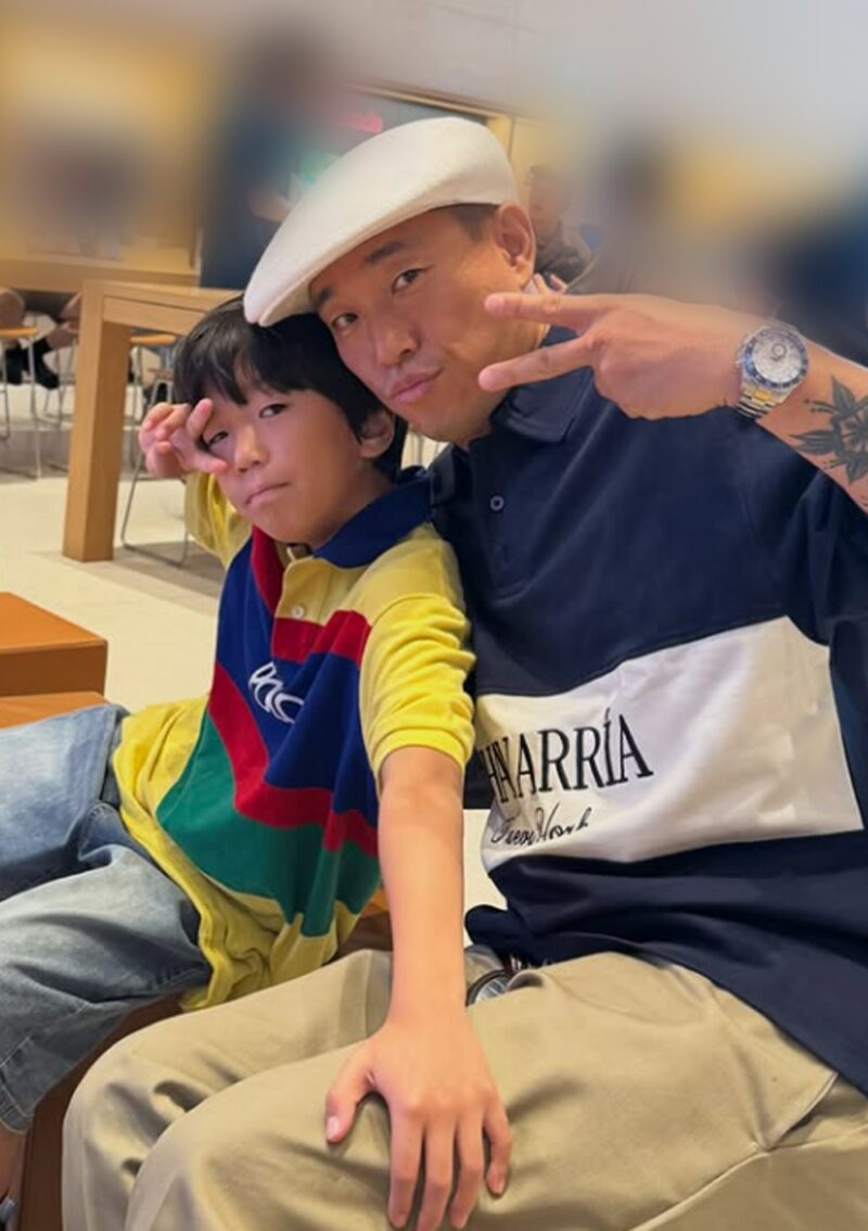 ゲリー、「急成長」息子と共にカロスキルデート…そっくりDNAに「注目」