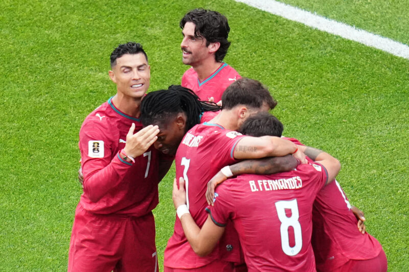 C・ロナウドが2発!ポルトガル、ウズベキスタンに5-0快勝で勢い加速