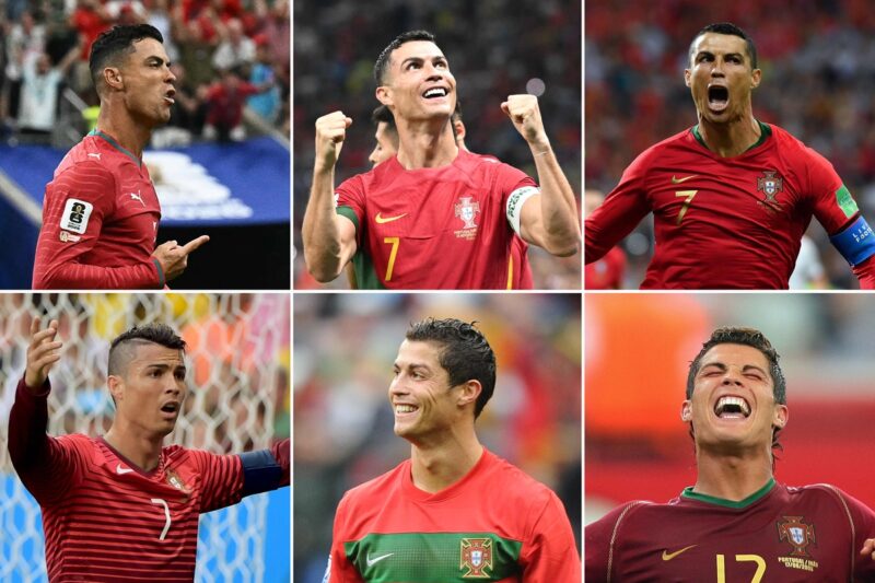 「苦悩の1週間」を乗り越えW杯新記録達成のC・ロナウド、メッシに関する質問には対照的な反応