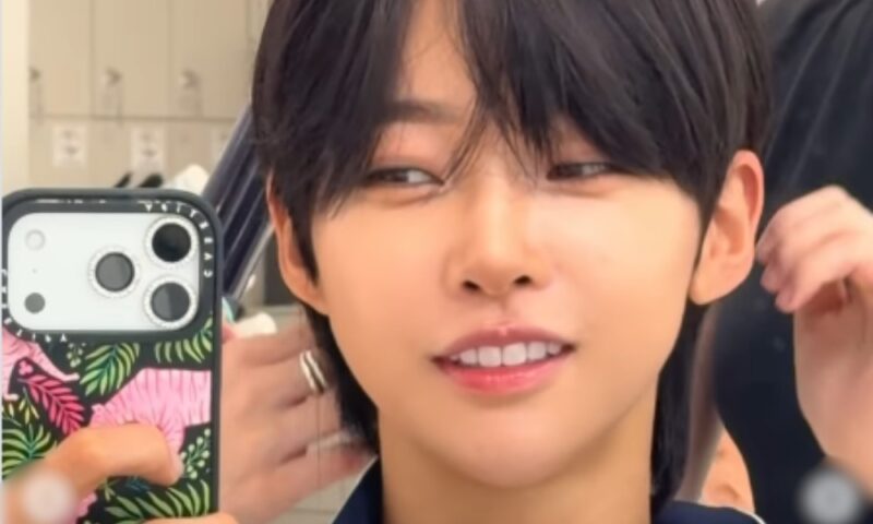 陸上カリナことキム・ミンジ、ショートカット×男装で衝撃のイメチェン!アイドル顔負けのイケメンビジュアル