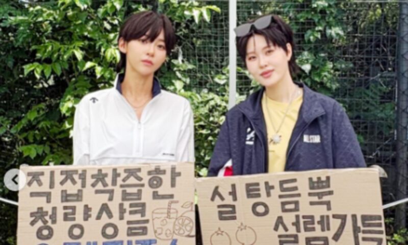 陸上カリナことキム・ミンジ、ショートカット×男装で衝撃のイメチェン!アイドル顔負けのイケメンビジュアル