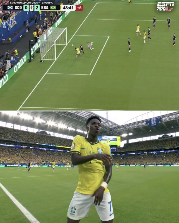 ヴィニシウス躍動＆ネイマール復帰！ブラジルがスコットランドを圧倒、3-0快勝でC組首位突破