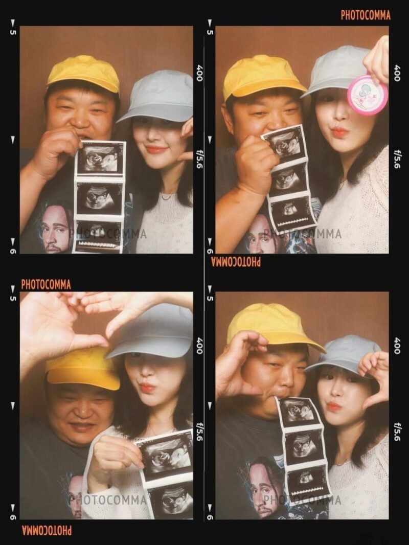 에이민♥고규필、エコー写真を初公開…「幸せよ、12月に会おう」