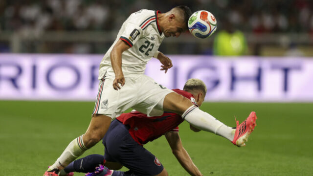 メキシコが先制！後半10分、チェコ相手に1-0とリード
