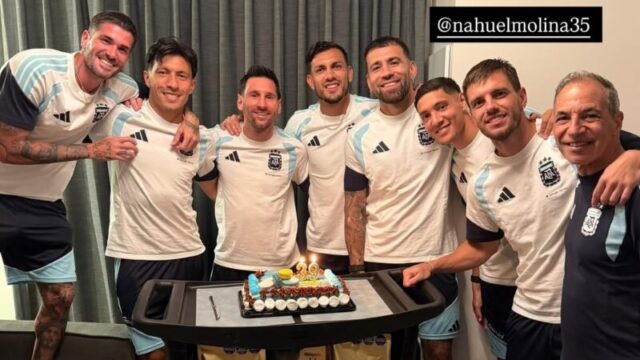 メッシの誕生日にアルゼンチン代表が集結「夢は叶うと信じさせてくれた主将」