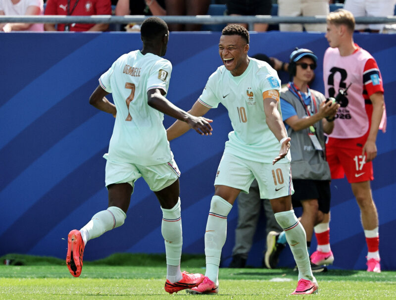 ハーランドvsエムバペの主役はバロンドーラー！デンベレがハットトリック、フランスがノルウェーに4-1快勝