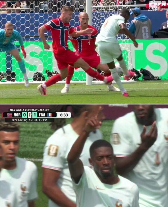 ハーランドvsエムバペの主役はバロンドーラー！デンベレがハットトリック、フランスがノルウェーに4-1快勝