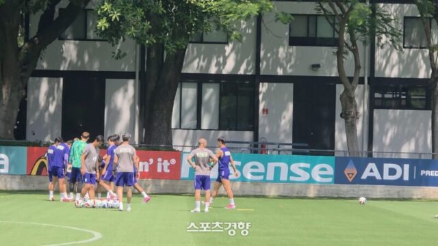 奇跡へ望みつなぐホン・ミョンボ号、ベルギー戦に向け練習再開