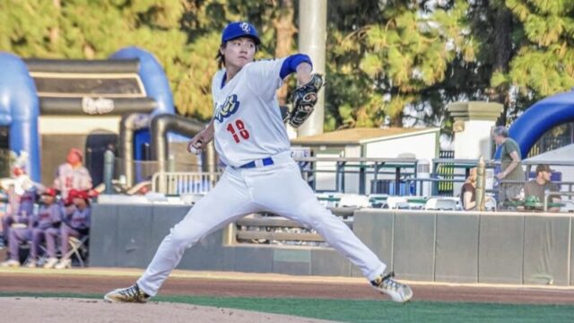 ドジャース傘下・張賢碩、6月の危機から完全復活！2戦連続の好投で計19奪三振の快投