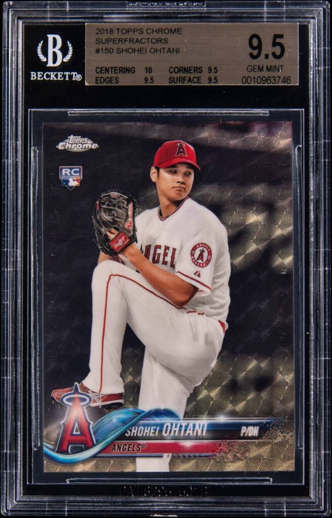 大谷翔平の「ルーキーカード」が約4億4000万円で落札　世界に1枚の希少価値に驚きの声