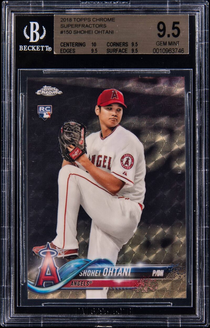 大谷翔平の「ルーキーカード」が約4億4000万円で落札　世界に1枚の希少価値に驚きの声