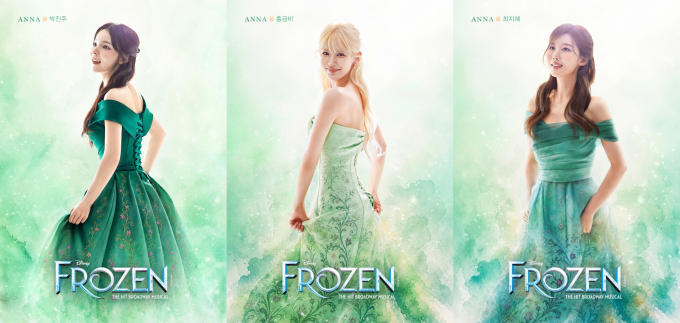 ミュージカル『アナと雪の女王』韓国初演、キャスト公開！圧倒的な再現度に期待高まる