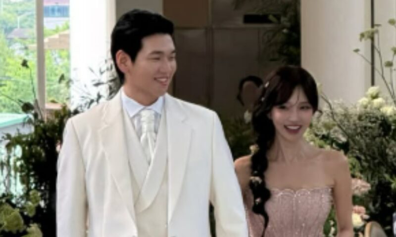 「行けないと思ってたのに」パク・ミンジョンが結婚…登録者104万人ユーチューバー・ソン・ヒョンジュとウエディング