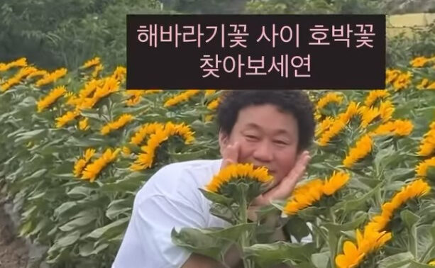 カリナム、ひまわり畑で満喫！「かぼちゃの花を探して」ユーモアあふれるテロップに爆笑の声