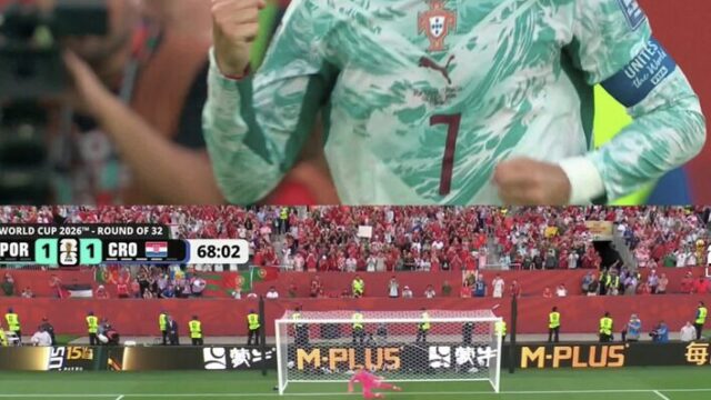 ロナウドがPK弾！ポルトガル、劇的逆転勝利で決勝トーナメント進出決定