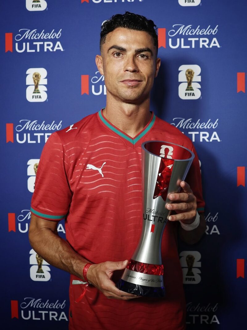 41歳ロナウド、また新記録！W杯優勝へ意欲　クロアチア戦でMOM選出