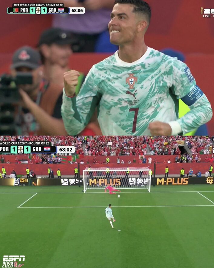 41歳ロナウド、また新記録！W杯優勝へ意欲　クロアチア戦でMOM選出