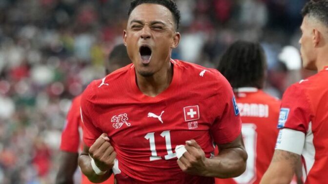 スイスがアルジェリアに2-0完勝！エンボロ＆エンドイ弾で4大会連続のW杯決勝T進出決定