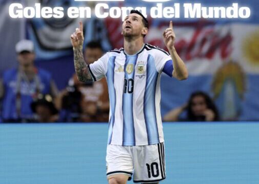 「神の領域」メッシ、W杯通算20ゴール達成！北中米W杯でも7得点で得点王独走へ