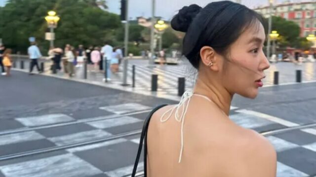 「－20kgのソユ、パリでバックレス姿を披露！「裸かと」ファン驚愕」