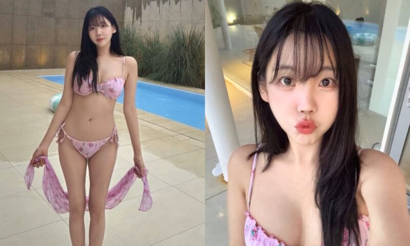 夏のアイコン、人気女性アイドルが大胆ビキニ姿…「ベーグル女の極み」