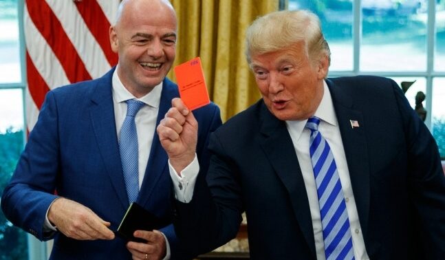 トランプ氏がFIFAに圧力？選手処分撤回に世界中から「これがサッカーか」と批判殺到