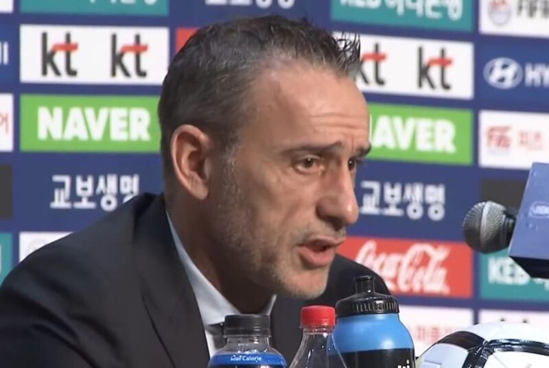 洪明甫監督辞任で急浮上…ベント氏「韓国代表復帰説」が浮上