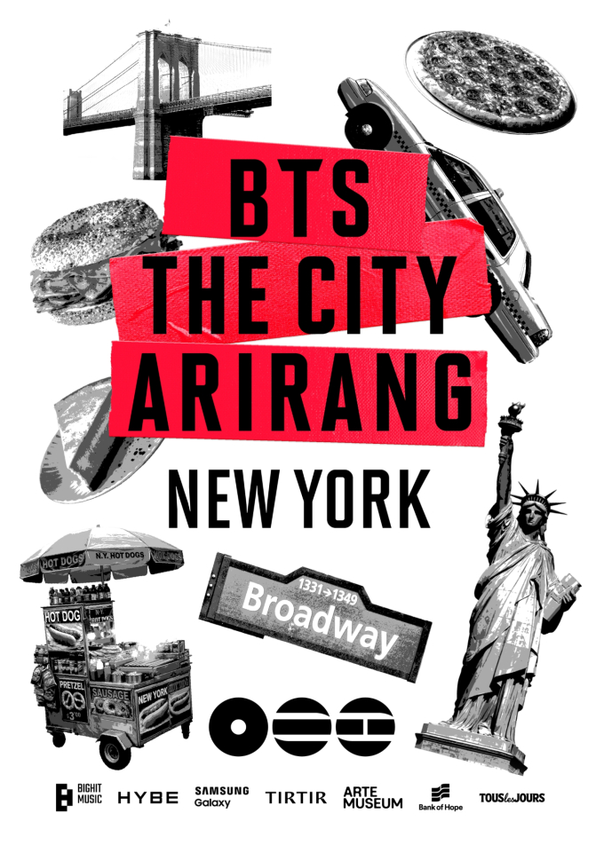 BTS、NYの街をジャック！全域が彼らの色に染まる