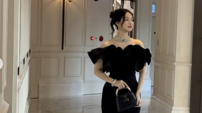 シン・ミナ、気品あふれる女王の風格
