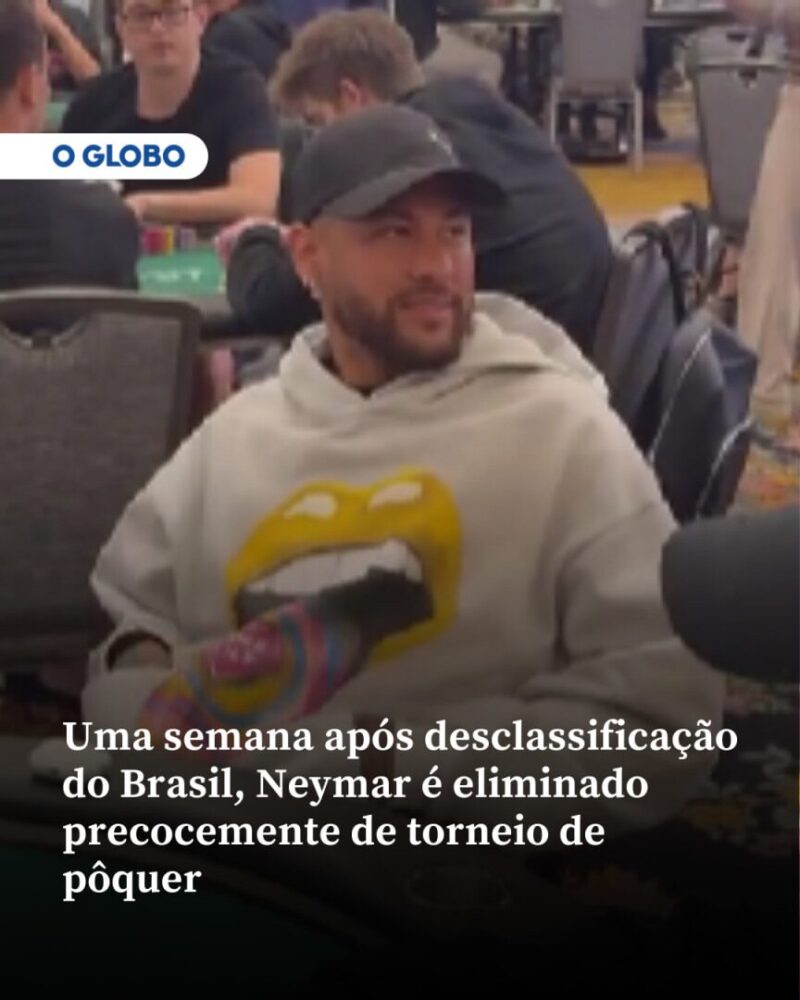 ネイマール、W杯に続きポーカーでも初日敗退…ラスベガスWSOP参加に批判の声