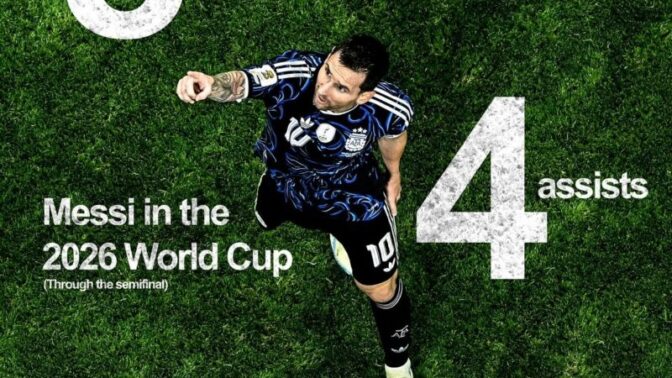 「サッカーの神」メッシ、W杯史上初の快挙！7試合連続攻撃ポイント達成の歴史的記録