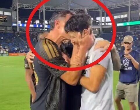 ソン・フンミン、待望のリーグ戦初ゴール！歓喜の「頬キス」にLAFC選手らも祝福の嵐