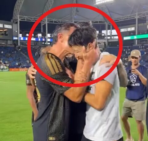 ソン・フンミン、待望のリーグ戦初ゴール!歓喜の「頬キス」にLAFC選手らも祝福の嵐
