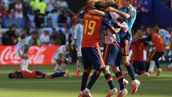 スペイン、16年ぶりV！延長戦でアルゼンチンを撃破