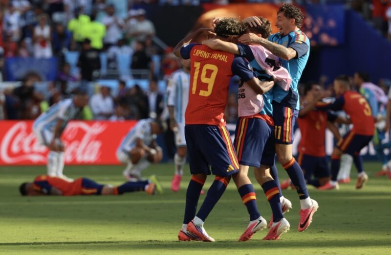 スペイン、16年ぶりV!延長戦でアルゼンチンを撃破