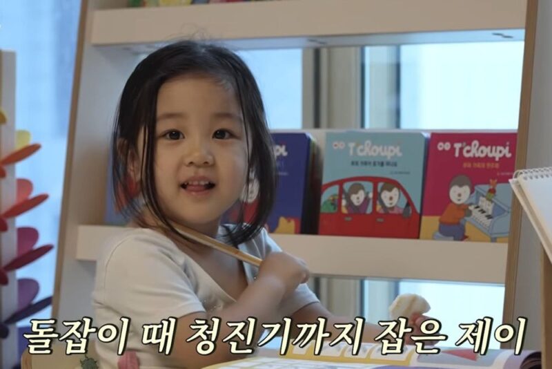3歳で医者志望?ユン・ジニの娘、驚きの将来の夢