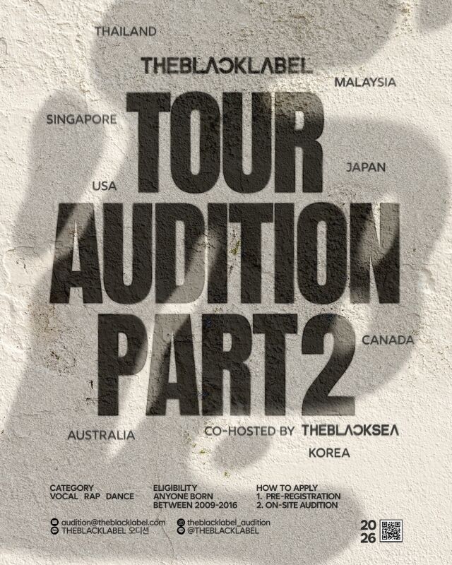 THEBLACKLABEL、大規模グローバルオーディションを開催