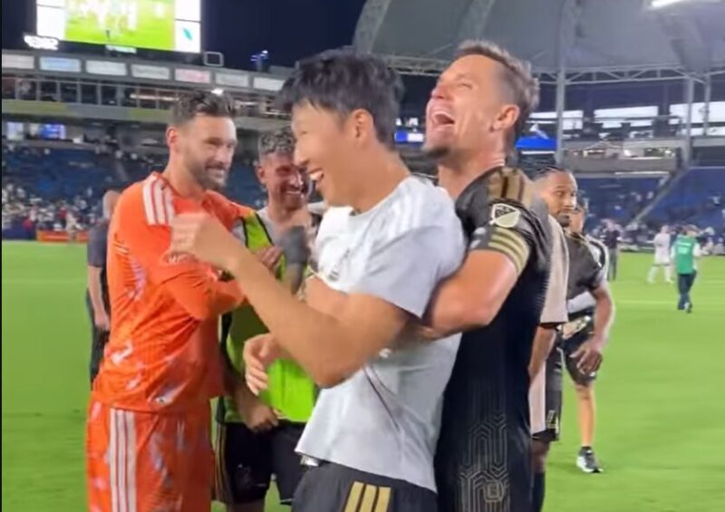 ソン・フンミン、LAダービーで実力と人柄を証明！LAFC公式パワーランキングで2ランクアップ