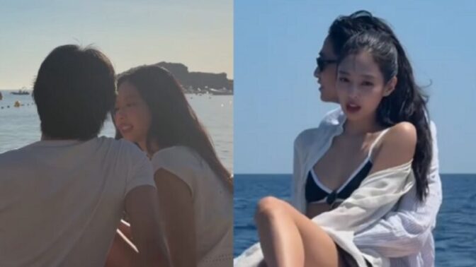 BLACKPINKジェニー、新曲MVで見せたモデルとの密着バックハグが話題に！まるで本物の恋人同士？