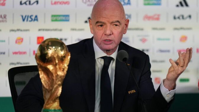 FIFAインファンティーノ会長がW杯批判に激怒！「憎悪と嘘が拡散されている」と猛反論