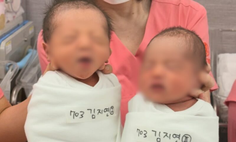 金メダリスト♥イ・ドンジン、結婚9年で男女の双子のパパに