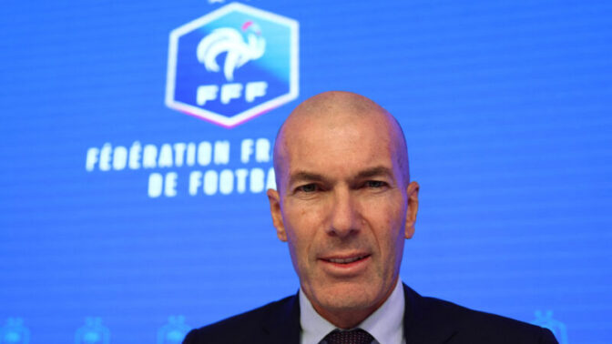 「W杯の英雄」ジネディーヌ・ジダンがフランス代表監督に就任！「優勝のためにすべてを捧げる」と決意を語る