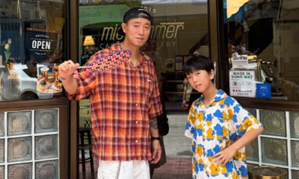 Gary、そっくりな息子とバンコク旅行へ