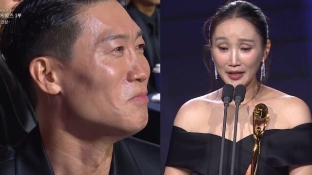 パク・ボギョン、助演女優賞受賞に夫チン・ソンギュが涙！感動の「今日から1日」宣言
