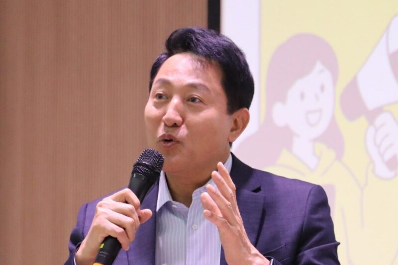 呉世勲(オ・セフン)市長、危機を乗り越え起死回生…再び「満開」の笑顔