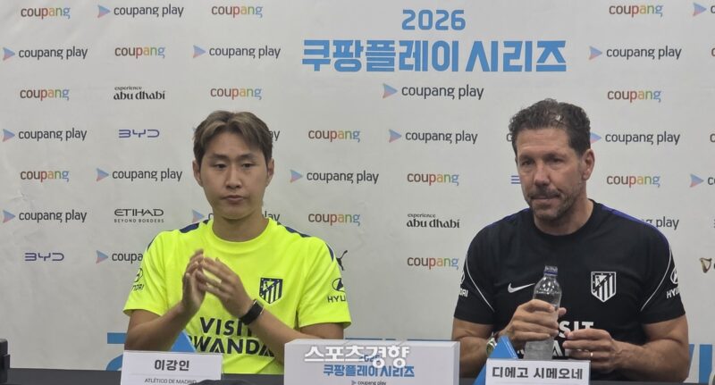 「絶賛의嵐！」シメオネ監督がイ・ガンインを激賞「謙虚な選手、アトレティコが求める人物像だ」
