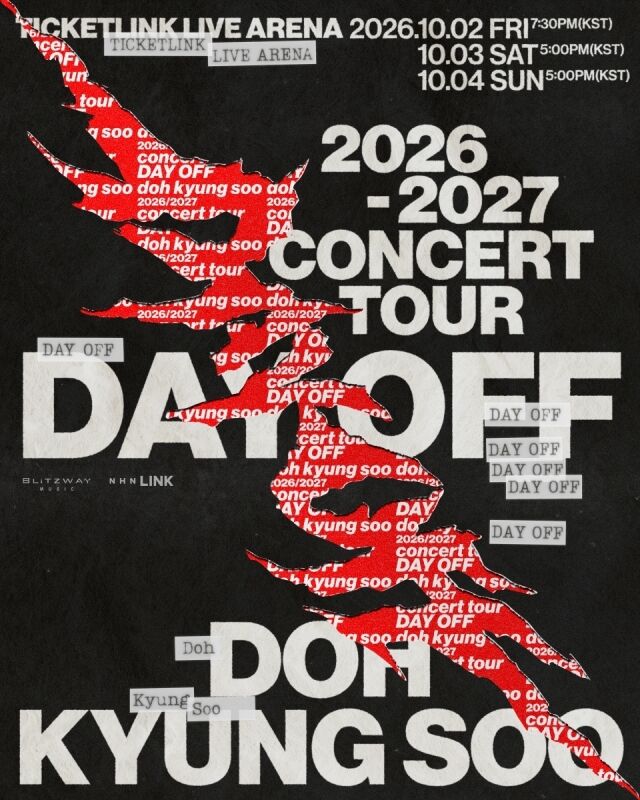 EXOド・ギョンス、待望のコンサートツアー「DAY OFF」開催決定！10月ソウル公演から華麗にスタート