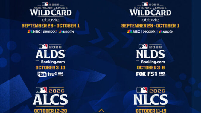 2026年MLBポストシーズン日程発表！ワールドシリーズ決着はハロウィーンか